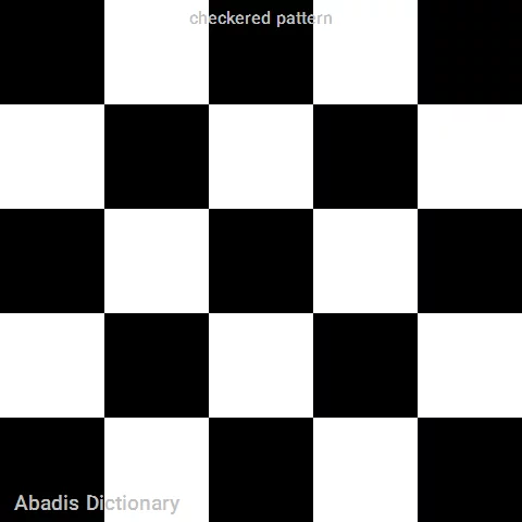 checkered pattern